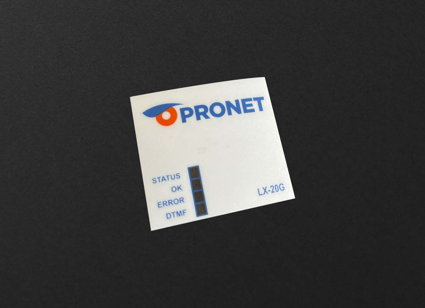 Leksan (Polikarbonat) Etiket